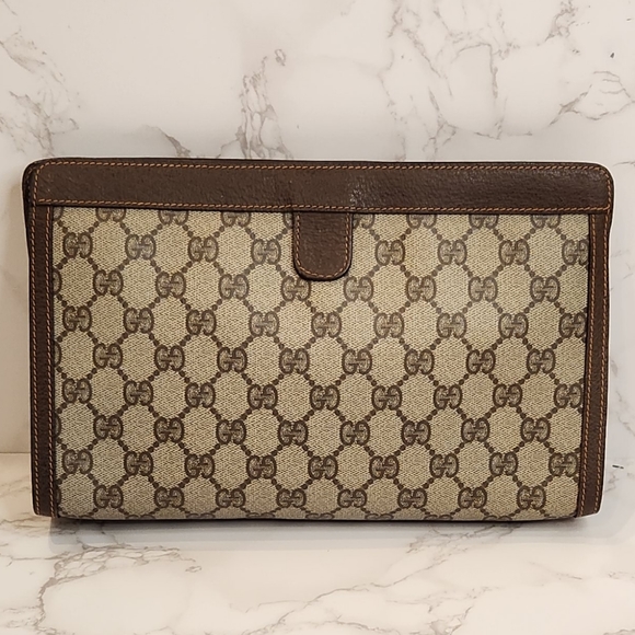 Gucci GG Sherry Line Vintage Clutch - Picture 3 of 13
